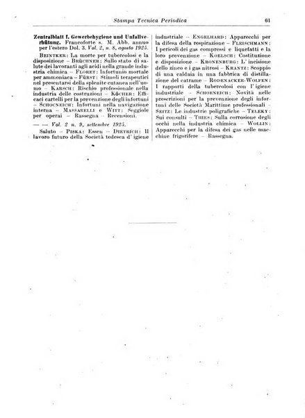 Giornale di bibliografia tecnica internazionale