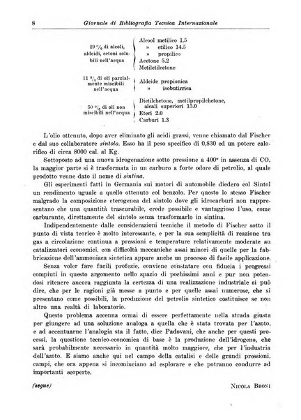 Giornale di bibliografia tecnica internazionale