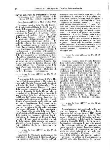 Giornale di bibliografia tecnica internazionale