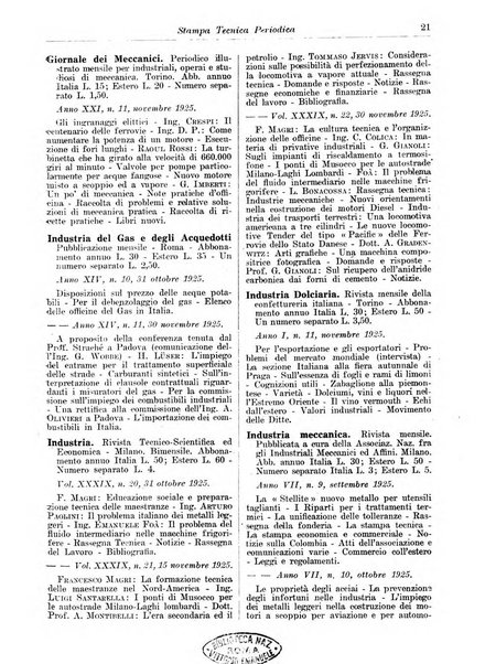 Giornale di bibliografia tecnica internazionale