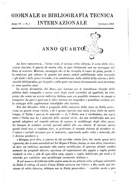 Giornale di bibliografia tecnica internazionale