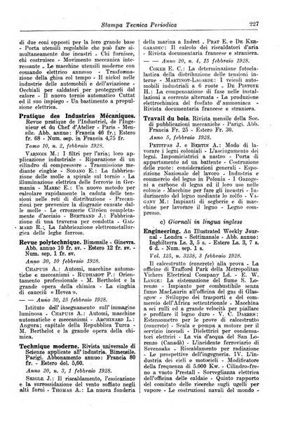 Giornale di bibliografia tecnica internazionale