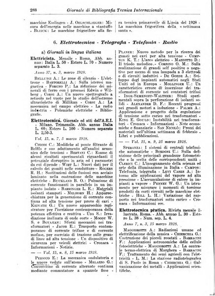 Giornale di bibliografia tecnica internazionale