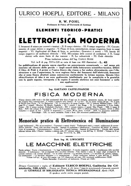 Giornale di bibliografia tecnica internazionale