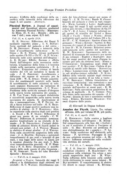 Giornale di bibliografia tecnica internazionale