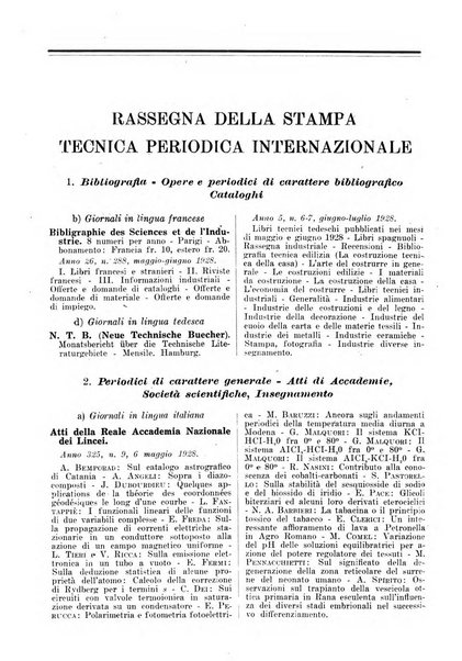 Giornale di bibliografia tecnica internazionale