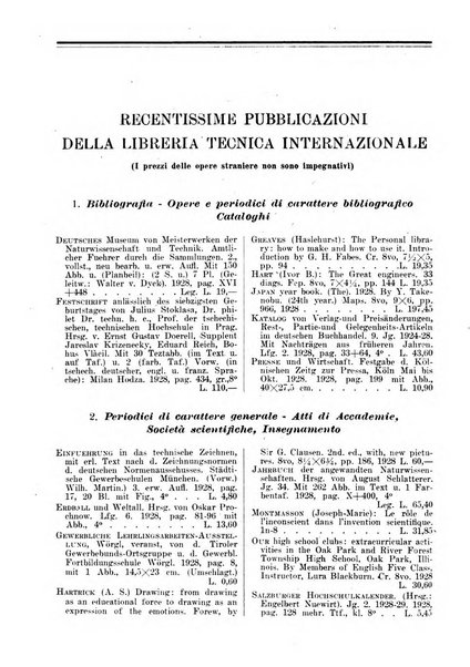 Giornale di bibliografia tecnica internazionale