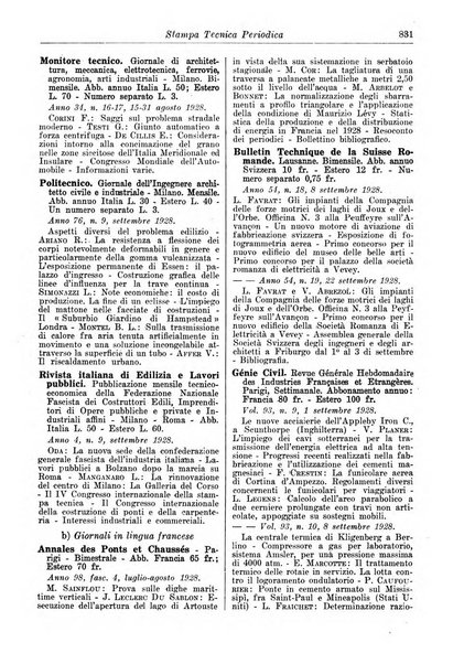 Giornale di bibliografia tecnica internazionale