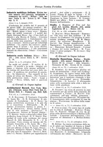 Giornale di bibliografia tecnica internazionale