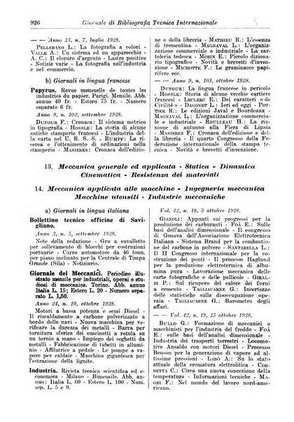 Giornale di bibliografia tecnica internazionale