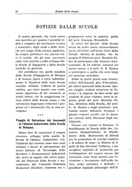 Giornale di bibliografia tecnica internazionale