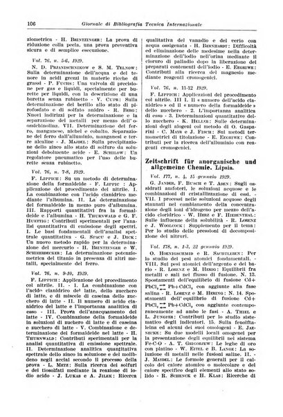 Giornale di bibliografia tecnica internazionale