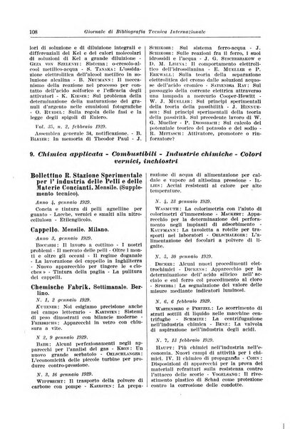 Giornale di bibliografia tecnica internazionale