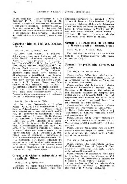 Giornale di bibliografia tecnica internazionale