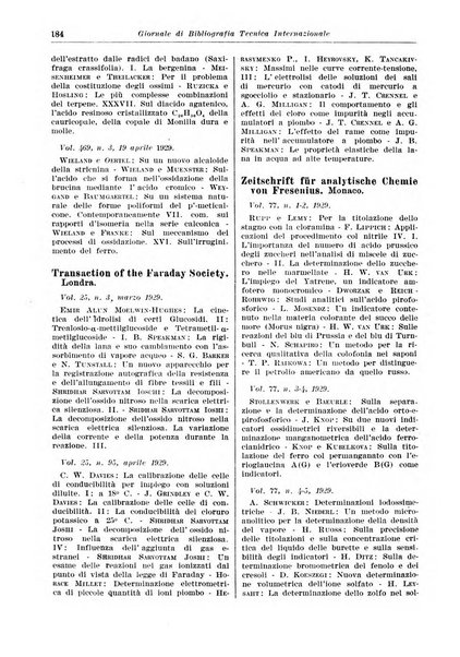 Giornale di bibliografia tecnica internazionale