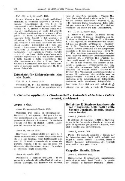 Giornale di bibliografia tecnica internazionale