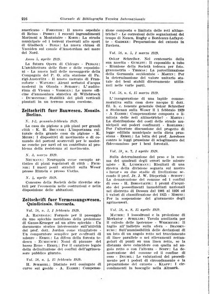 Giornale di bibliografia tecnica internazionale