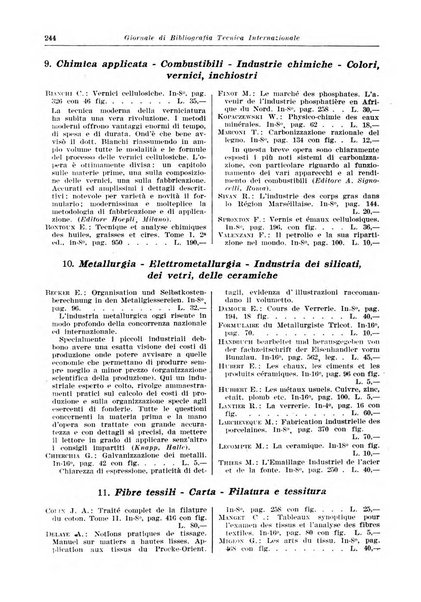 Giornale di bibliografia tecnica internazionale