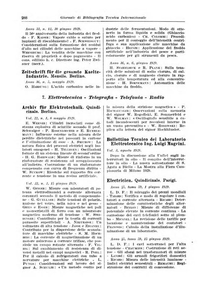 Giornale di bibliografia tecnica internazionale