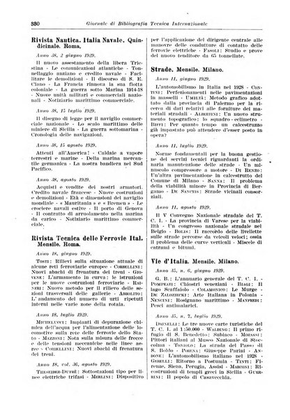 Giornale di bibliografia tecnica internazionale