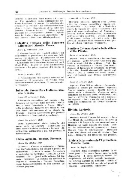 Giornale di bibliografia tecnica internazionale