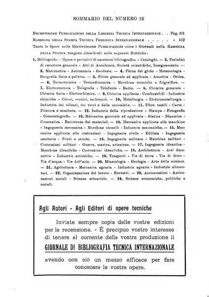 Giornale di bibliografia tecnica internazionale