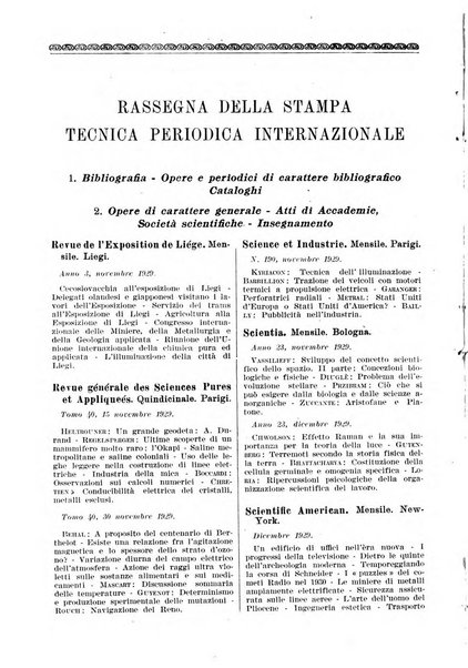 Giornale di bibliografia tecnica internazionale