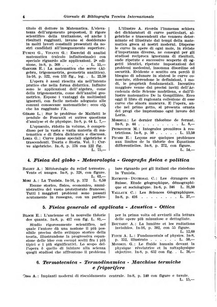 Giornale di bibliografia tecnica internazionale