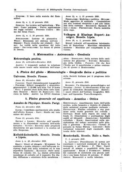 Giornale di bibliografia tecnica internazionale