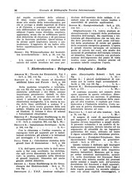 Giornale di bibliografia tecnica internazionale