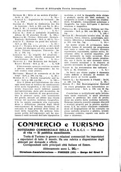 Giornale di bibliografia tecnica internazionale