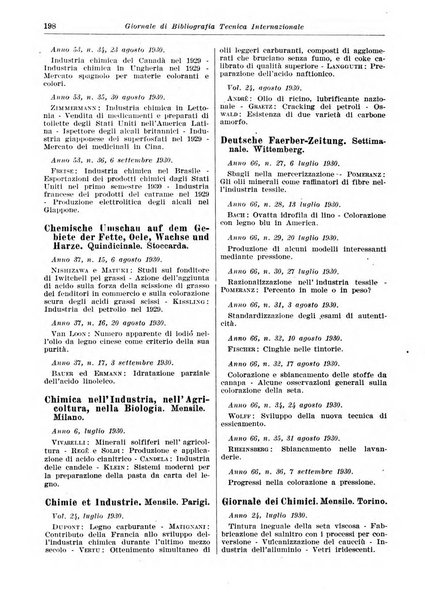 Giornale di bibliografia tecnica internazionale