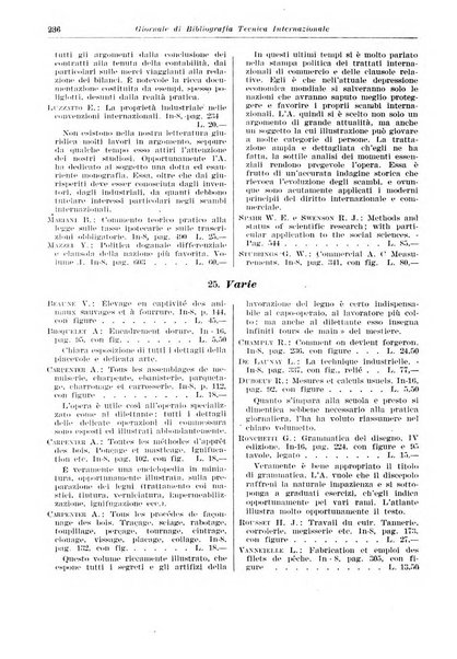 Giornale di bibliografia tecnica internazionale