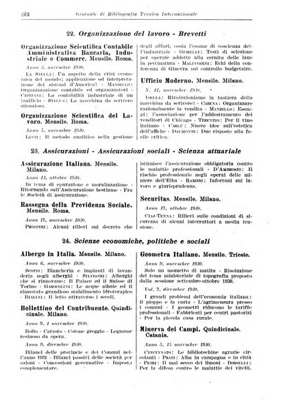 Giornale di bibliografia tecnica internazionale