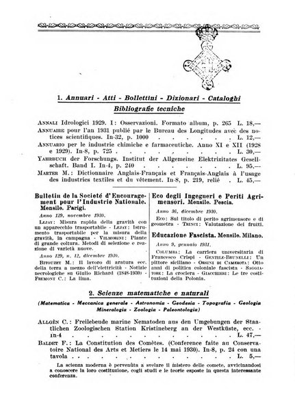 Giornale di bibliografia tecnica internazionale