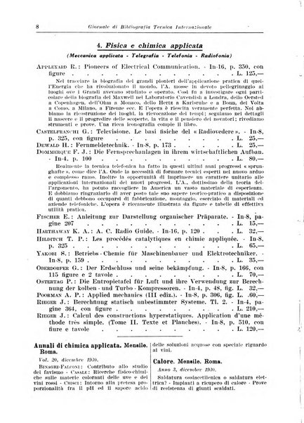 Giornale di bibliografia tecnica internazionale