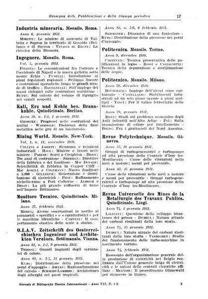 Giornale di bibliografia tecnica internazionale