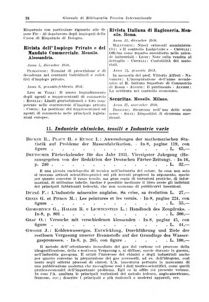 Giornale di bibliografia tecnica internazionale