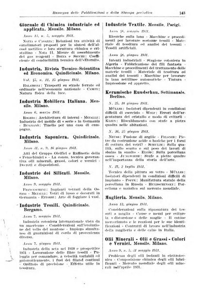 Giornale di bibliografia tecnica internazionale