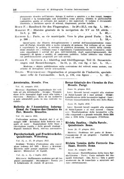 Giornale di bibliografia tecnica internazionale