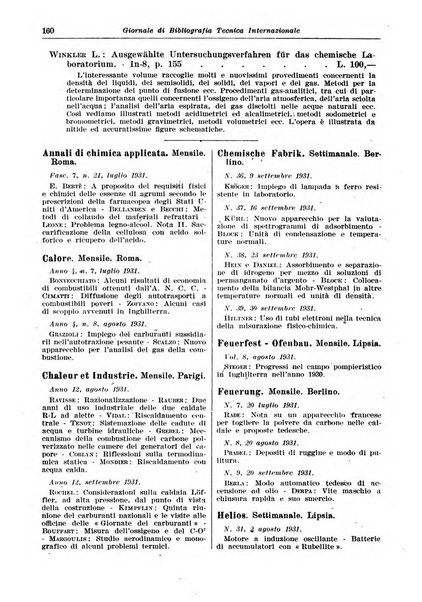 Giornale di bibliografia tecnica internazionale