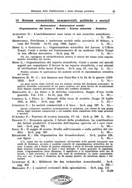 Giornale di bibliografia tecnica internazionale