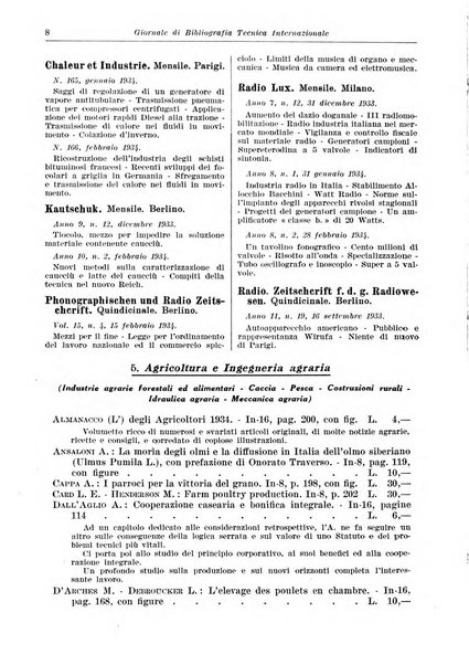 Giornale di bibliografia tecnica internazionale