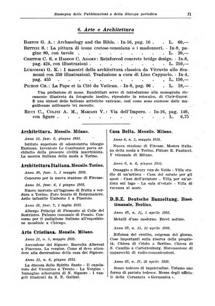 Giornale di bibliografia tecnica internazionale