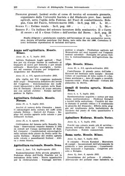 Giornale di bibliografia tecnica internazionale