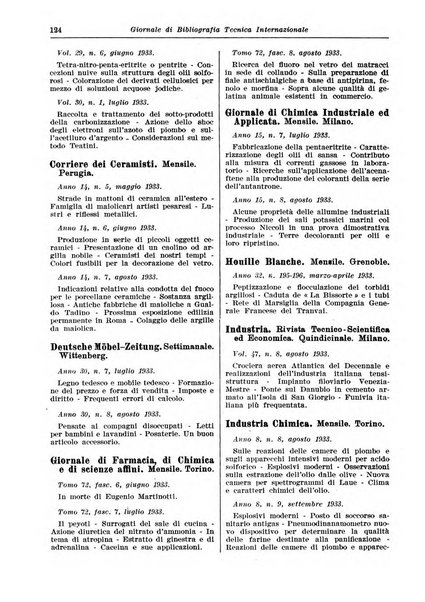 Giornale di bibliografia tecnica internazionale