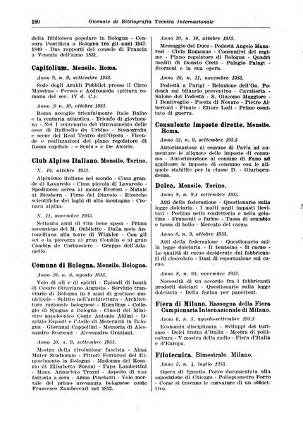 Giornale di bibliografia tecnica internazionale