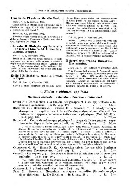 Giornale di bibliografia tecnica internazionale