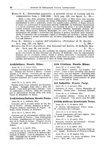 Giornale di bibliografia tecnica internazionale