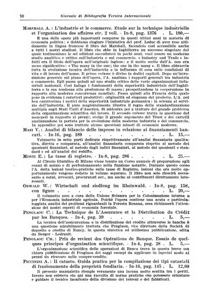 Giornale di bibliografia tecnica internazionale